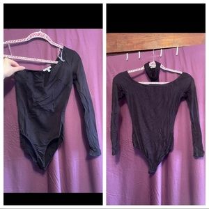 TWO black onesies. Small